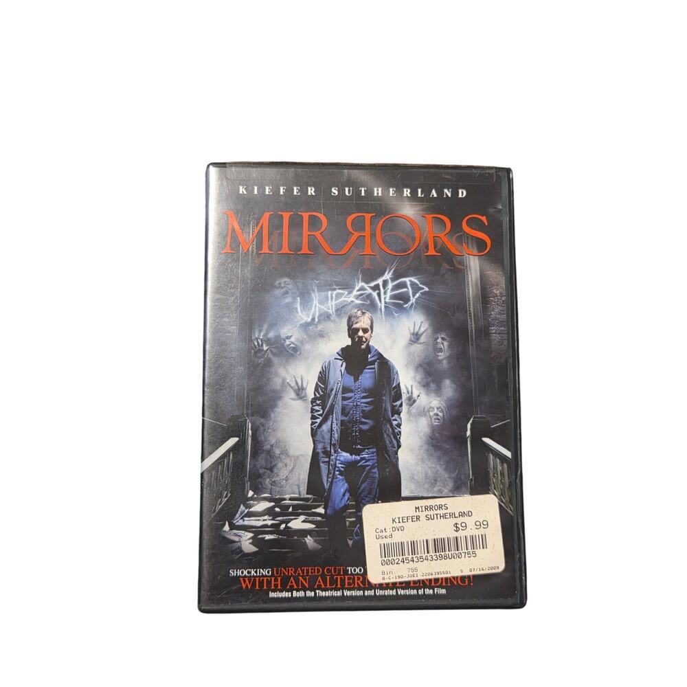 Mirrors  Dvd, 2008, Unrated, Widescreen Kiefer Sutherland